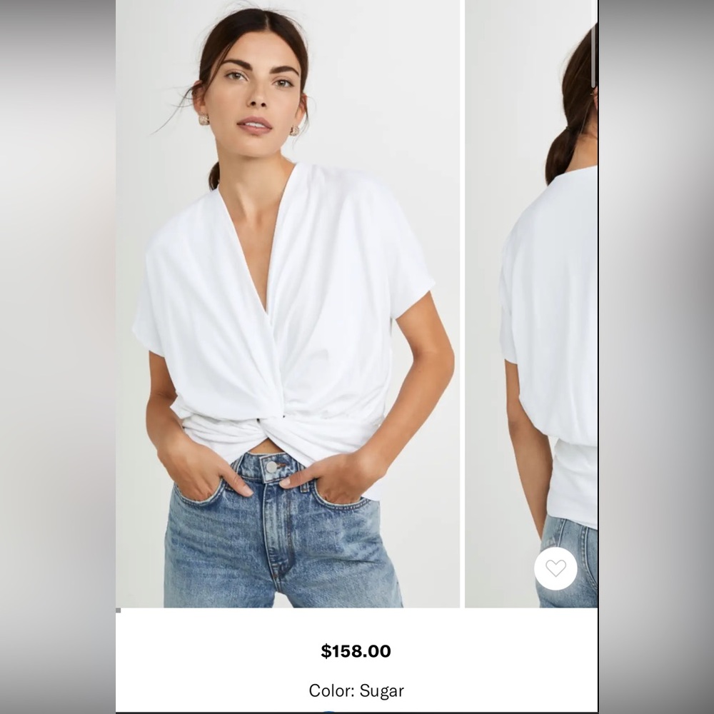 Susana Monaco Twist Front Dolman Top